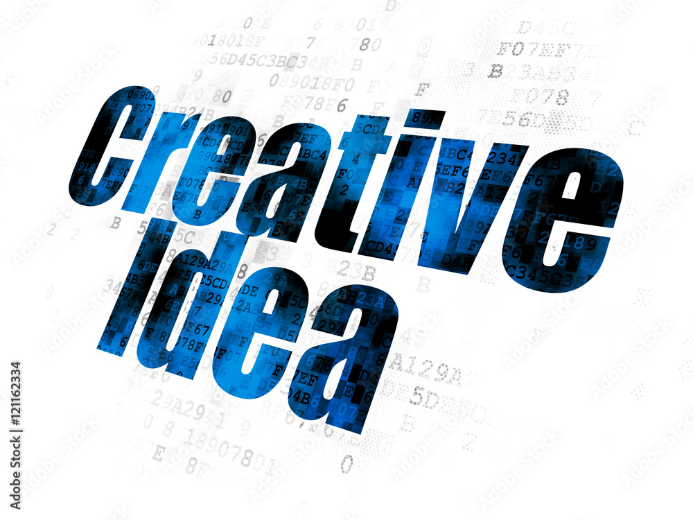 Business concept: Creative Idea on Digital background