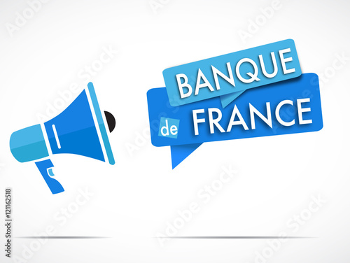 mégaphone : banque de france