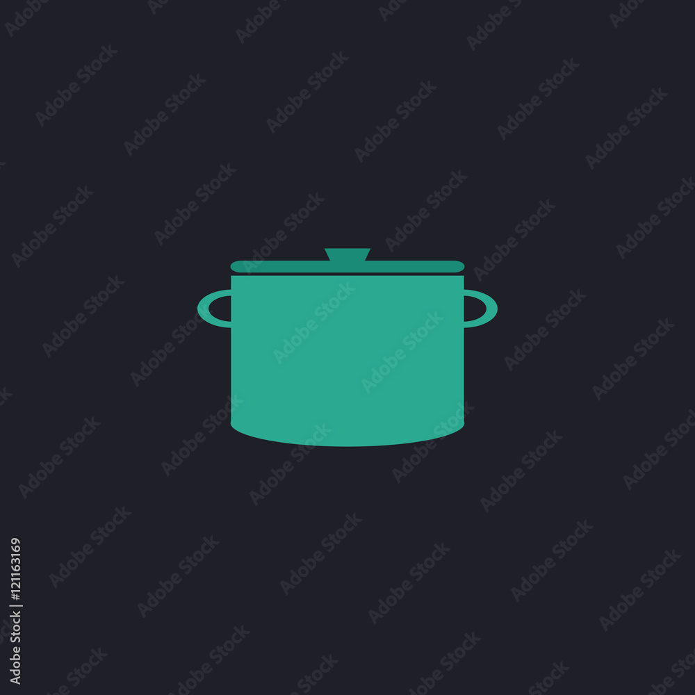 Saucepan computer symbol Saucepan computer symbol