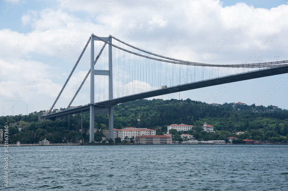 Bosphorus bridge in Istanbul
