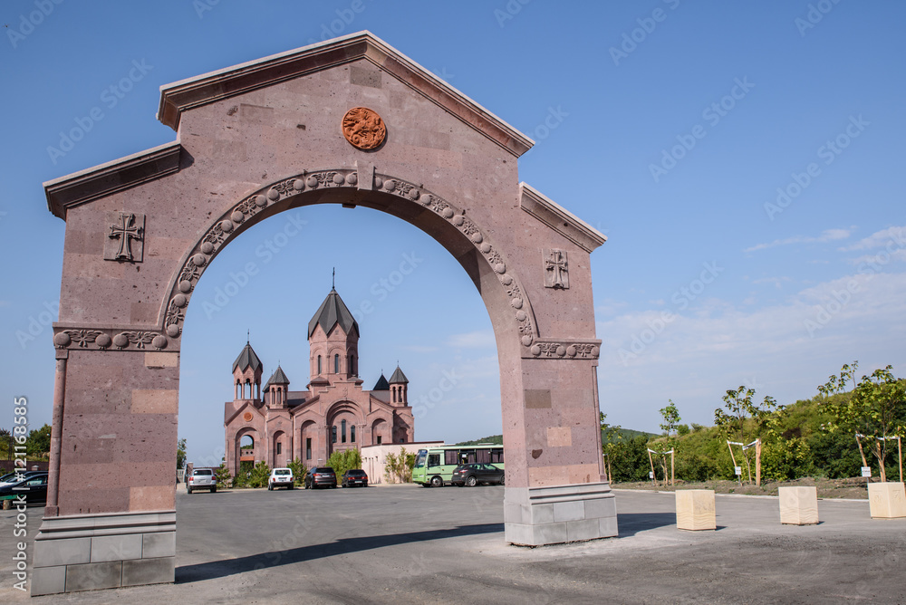 Fototapeta premium architecture, Armenian apostolic church