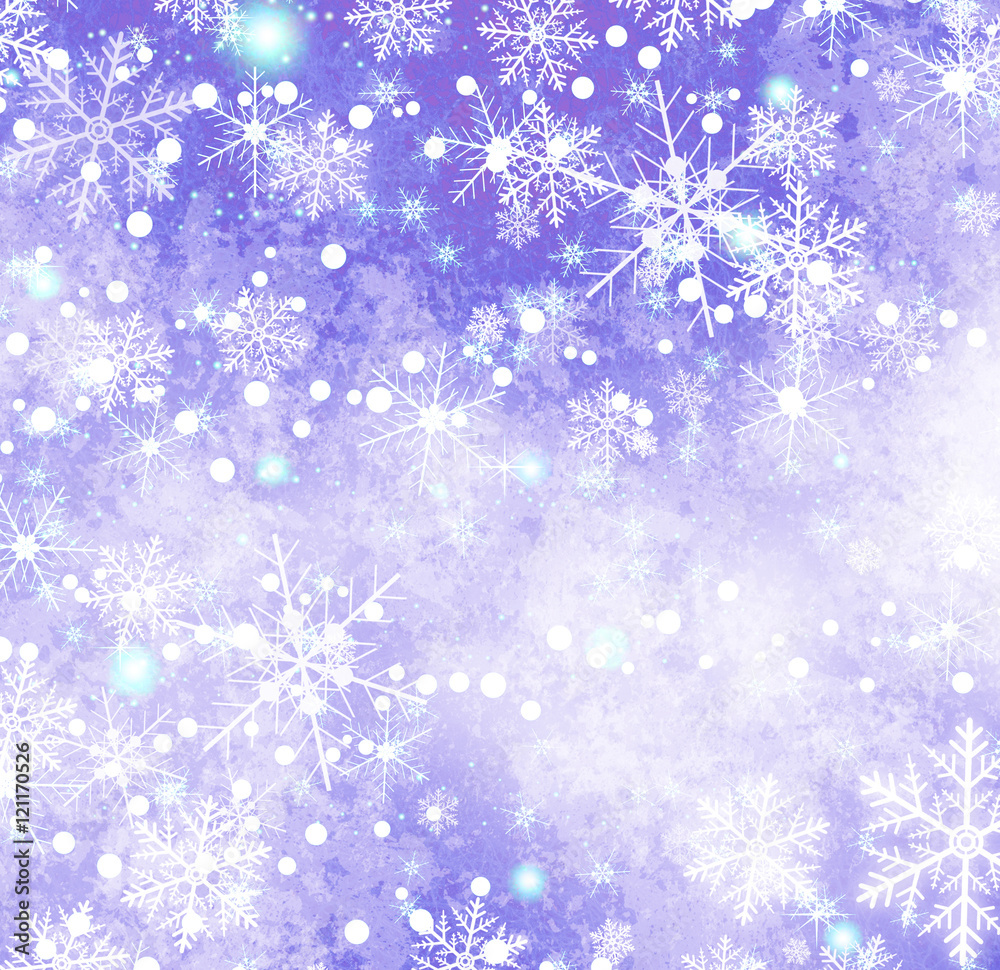 Christmas background with small snowflakes Christmas background with small snowflakes