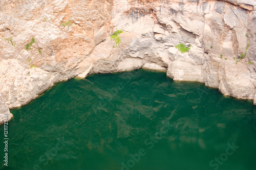 Crveno jezero - roter See Imotski Kroatien photo