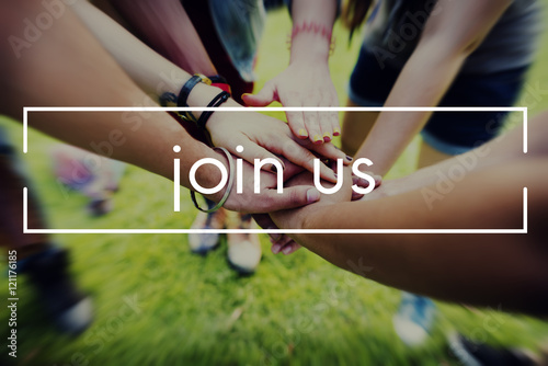 Join Us Apply Hiring Membership Recruit Team Concept