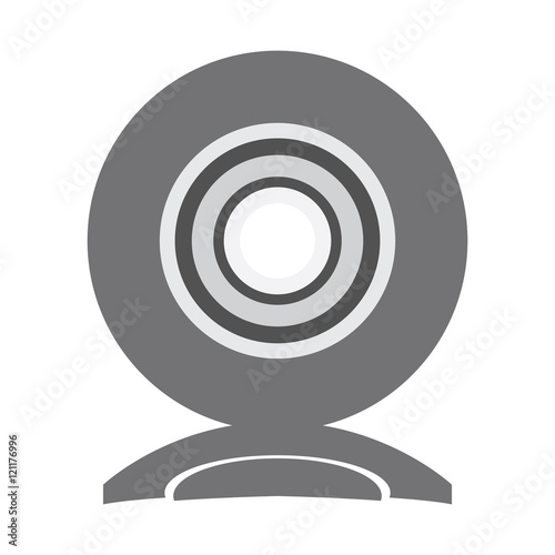 Isolated web cam icon