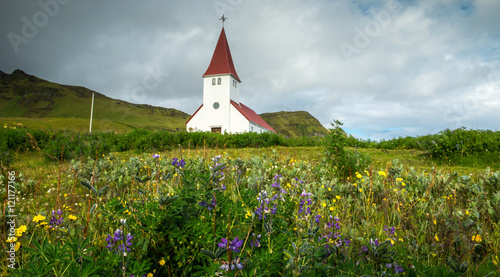 Myrdal church, Vik, south of Iceland