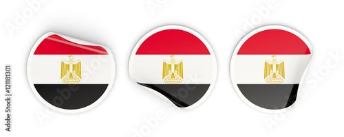 Flag of egypt, round labels Free Download Flag of egypt, round labels - GFXLoad