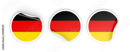 Flag of germany, round labels Free Download Flag of germany, round labels - GFXLoad
