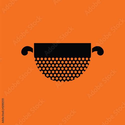 Kitchen colander icon