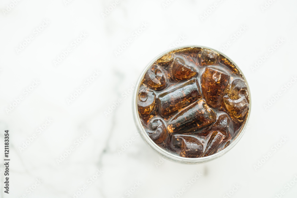 Iced cola glass Iced cola glass