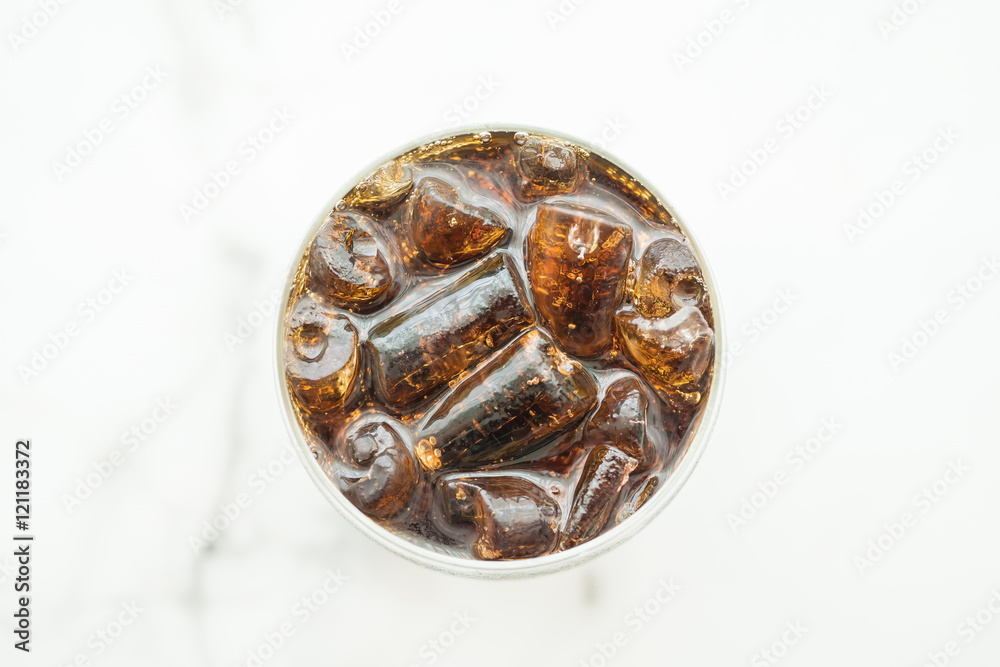 Iced cola glass Iced cola glass