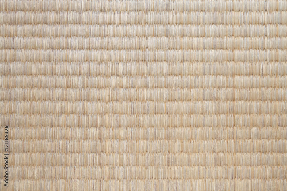 Japanese tatami mat texture and background seamless foto Stock |