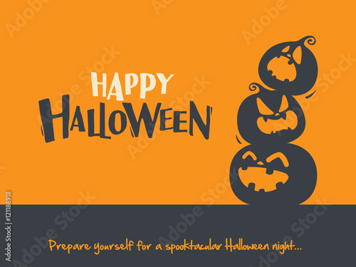 Halloween message Boo!