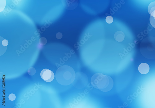 Blue abstract light background