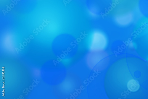 Abstract background blue bokeh. texture