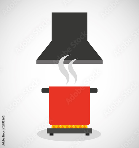 kitchen equipment utencils icon vector illustration design