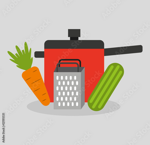 cooking healthy food icon vector illustration design