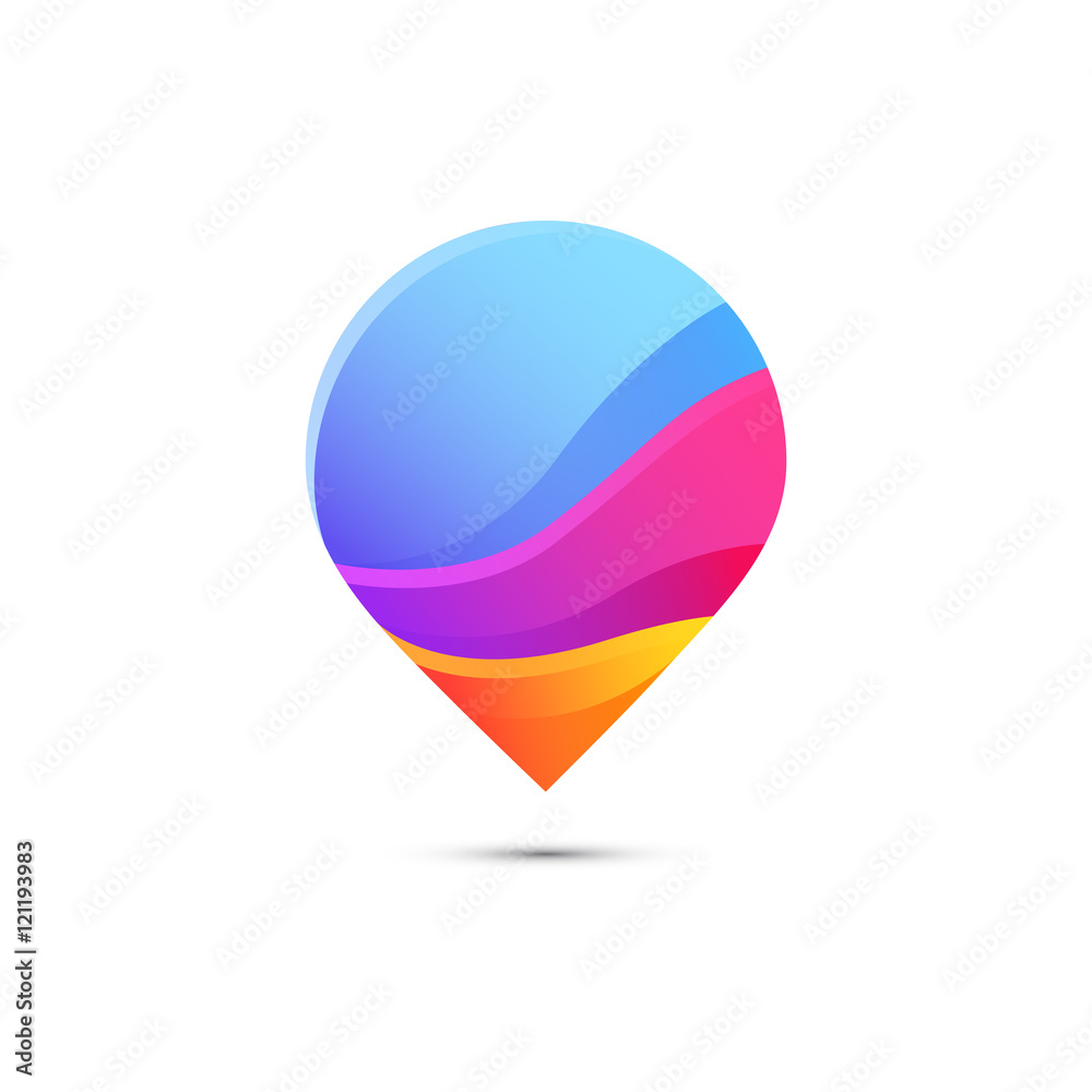 Creative abstract vector logo Creative abstract vector logo