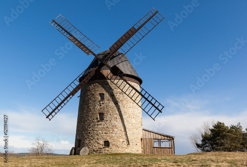 Windmühle Teufelsmühle bei Thale Warnstedt Harz