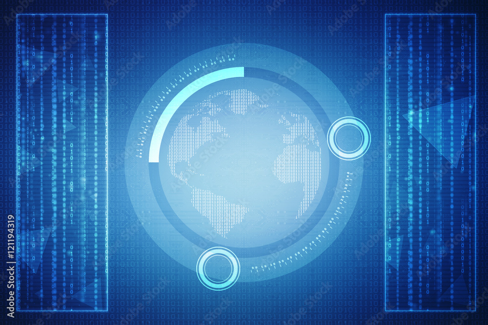 Digital Abstract technology background,2d illustration Digital Abstract technology background,2d illustration