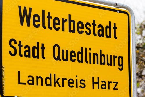 Welterbestadt Stadt Quedlinburg Landkreis Harz