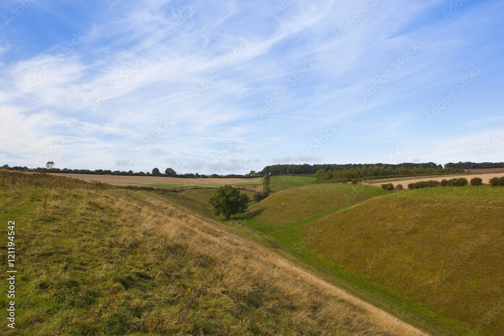 yorkshire wolds valley