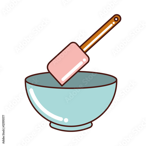 kitchen equipment utencils icon vector illustration design