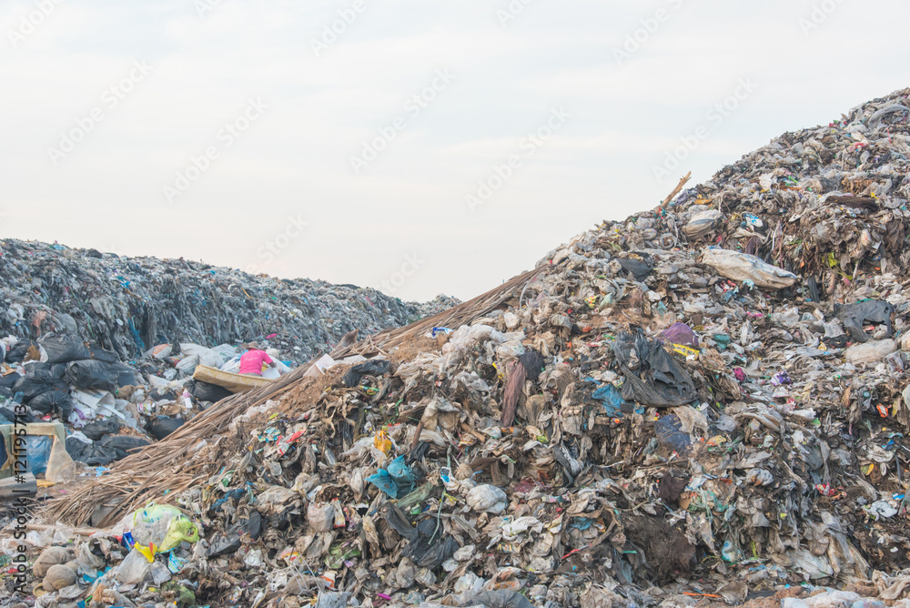 Landfill in city,Thailand Landfill in city,Thailand