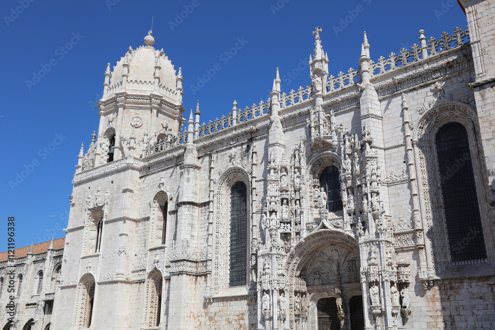 Mosteiro Dos Jeronimos in Lissabon. Portugal