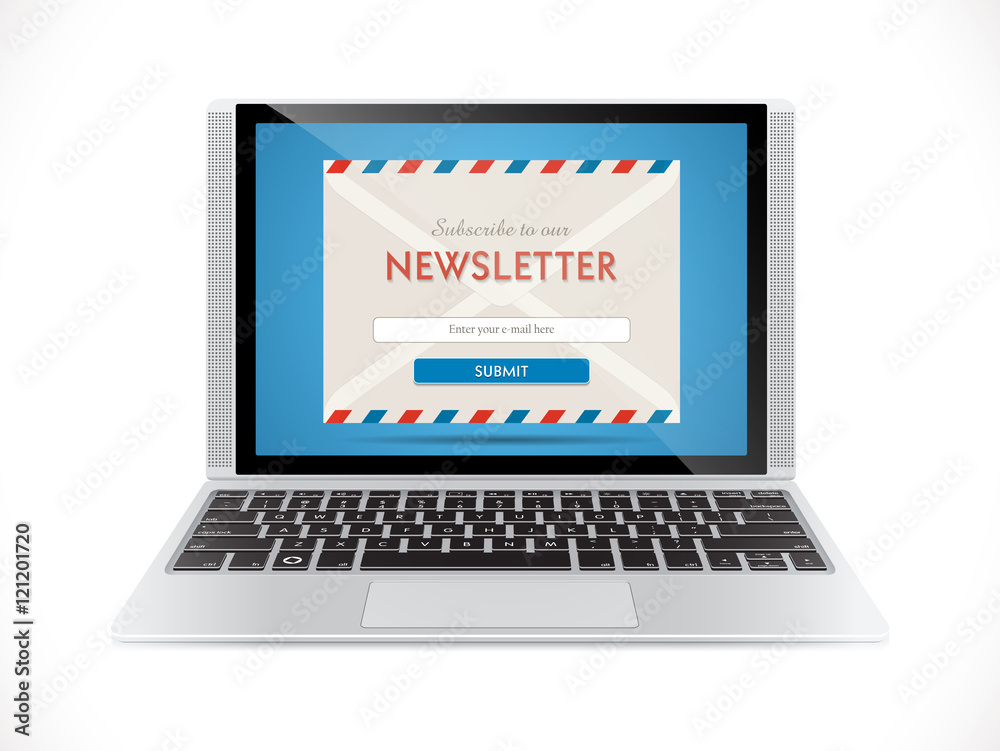 Newsletter - e-mail marketing concept
Newsletter - e-mail marketing concept
