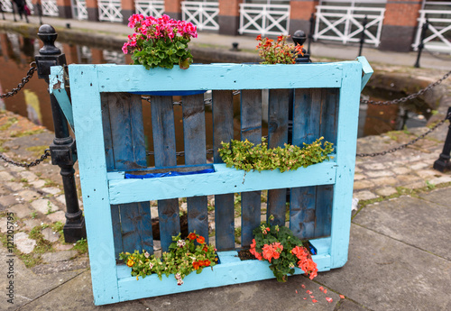 Fototapeta Naklejka Na Ścianę i Meble -  Palette Window Box
