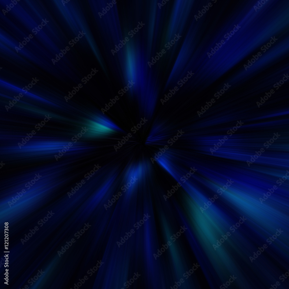 Blue Abstract Zoom Motion background