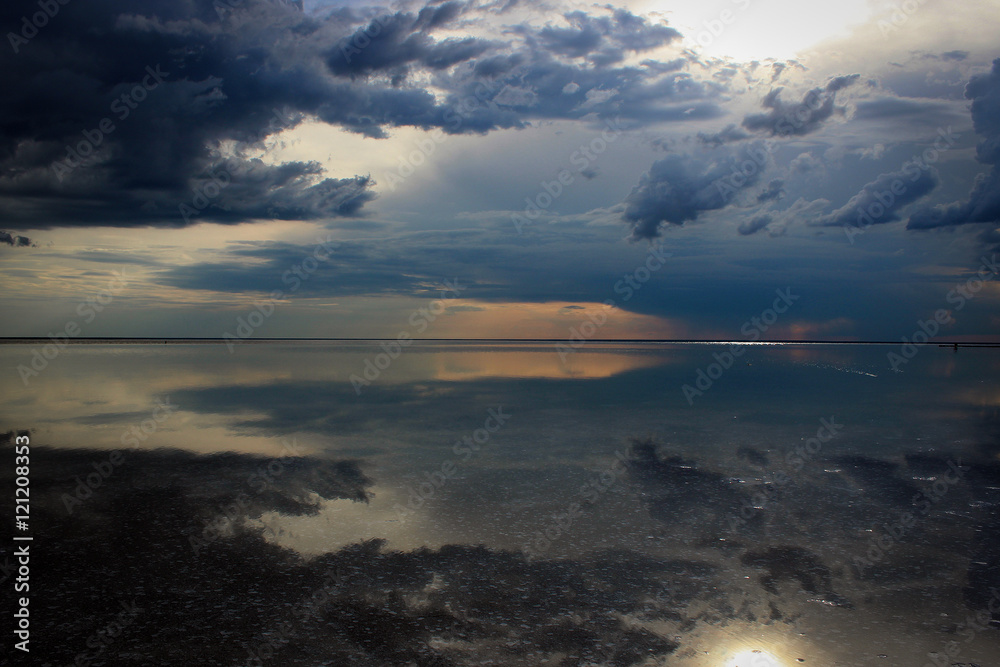 Salt lake Elton (соленое озеро Эльтон), Russia