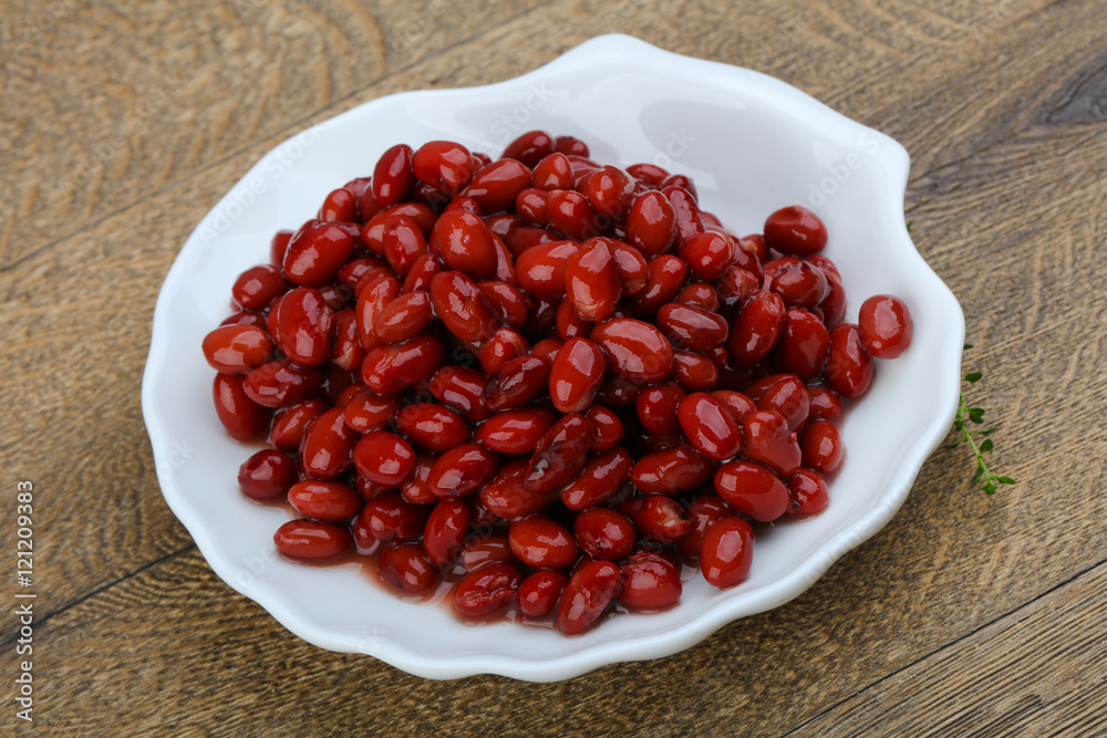 Red canned kidney beans Red canned kidney beans