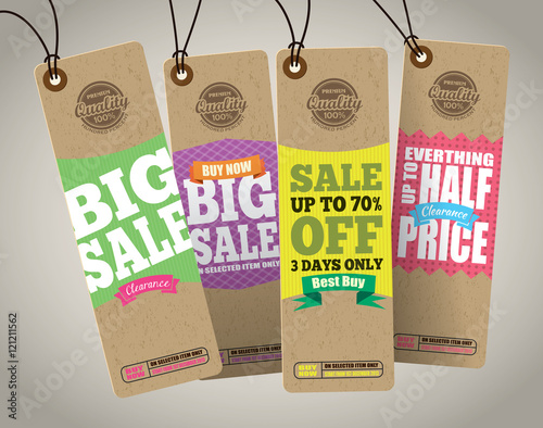 Sale Tags Design