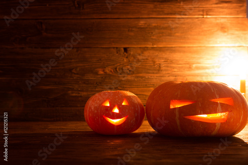 Halloween pumpkin background.