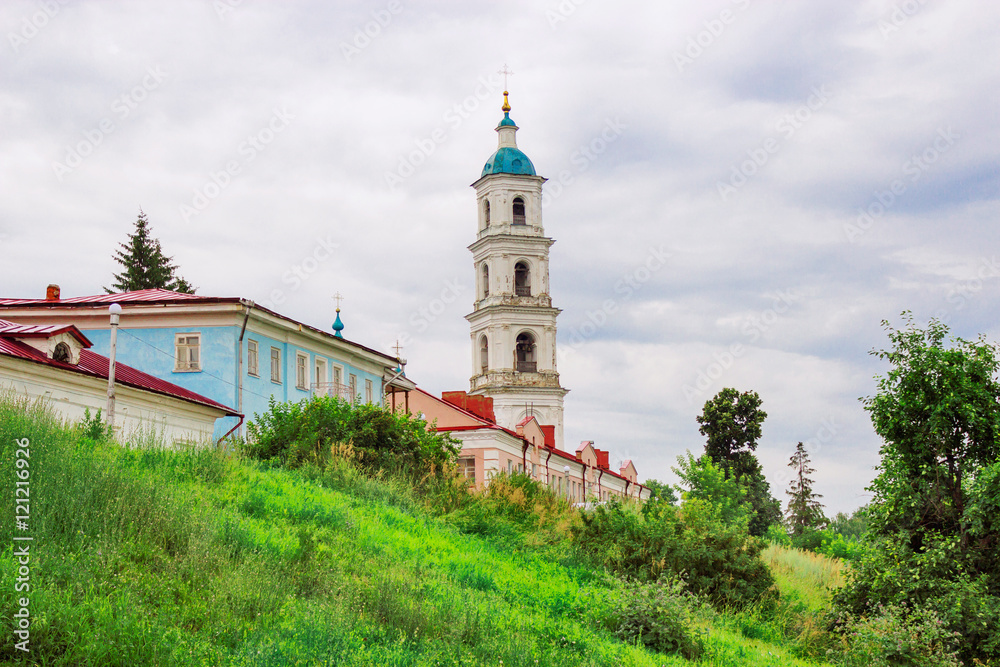Naklejka premium bell tower in yelabuga