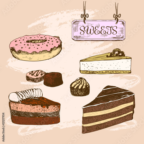 Sweets. Dessert.