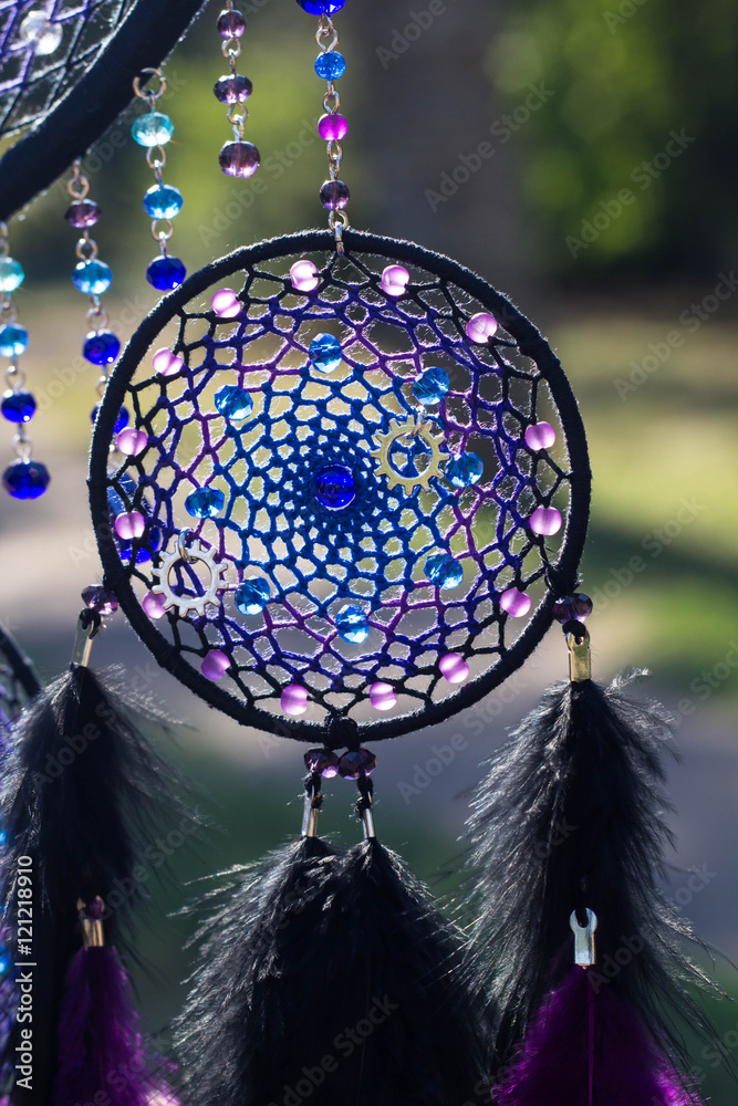 Obraz premium photo of a dreamcatcher made by hand