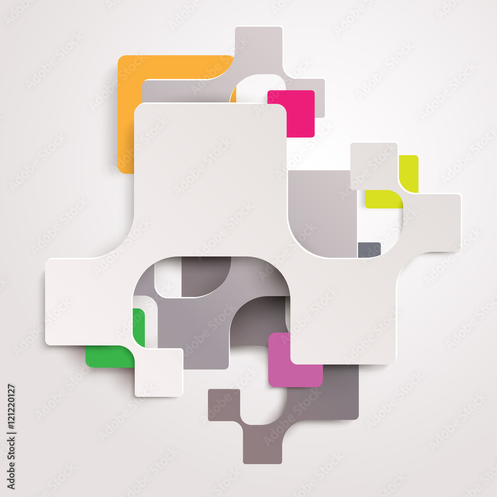 Background of geometric shapes Background of geometric shapes