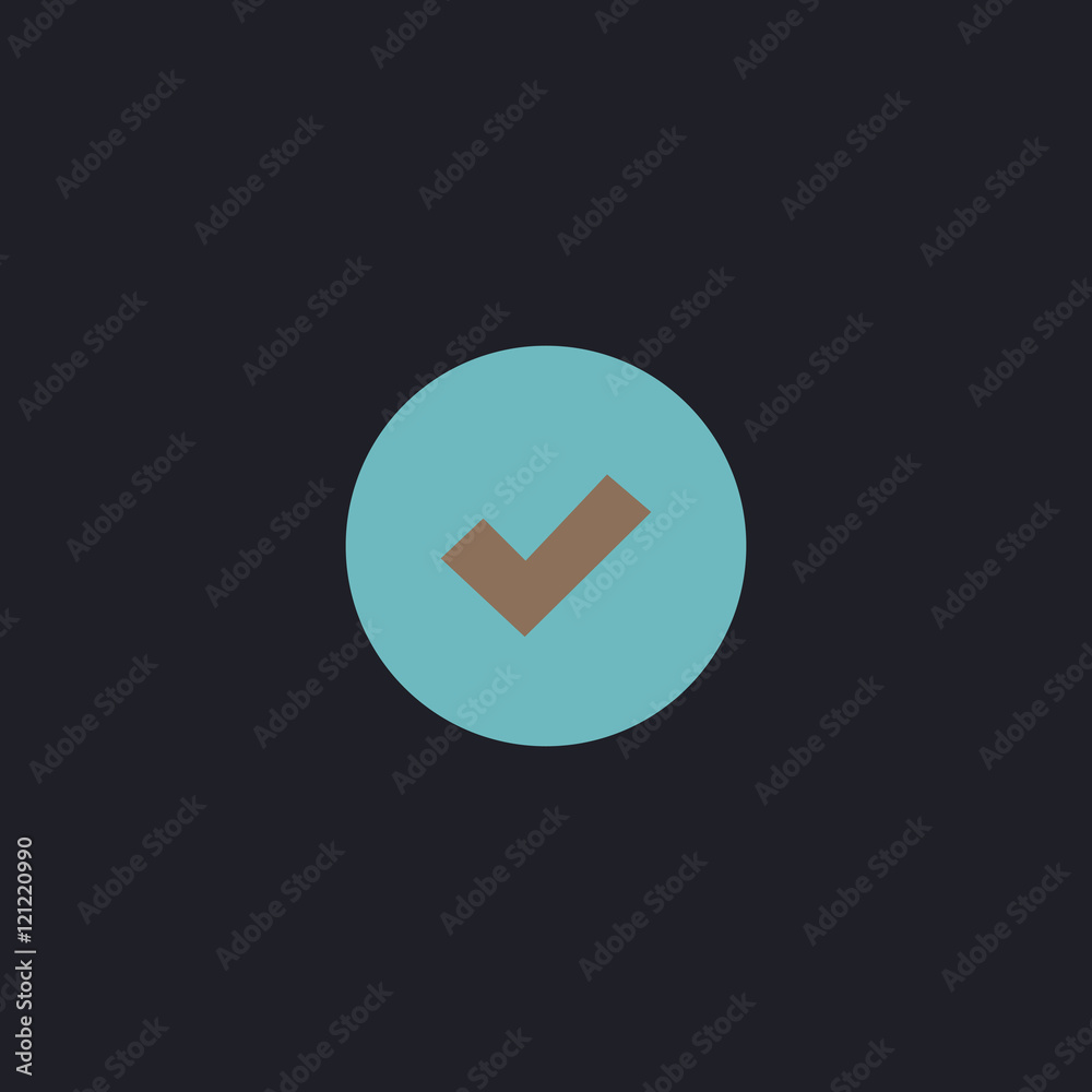 Tick computer symbol Tick computer symbol