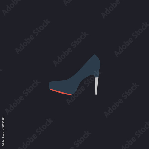 high heels computer symbol