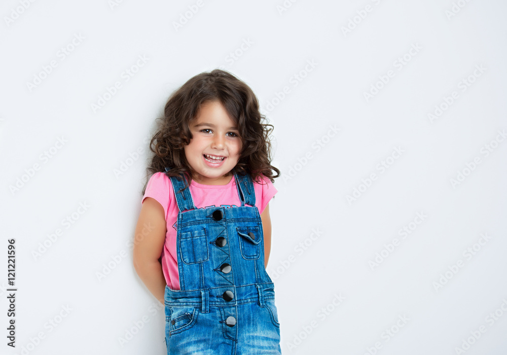 Portrait of happy, positive, smiling, playful girl Portrait of happy, positive, smiling, playful girl