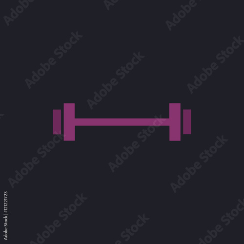 Barbell computer symbol