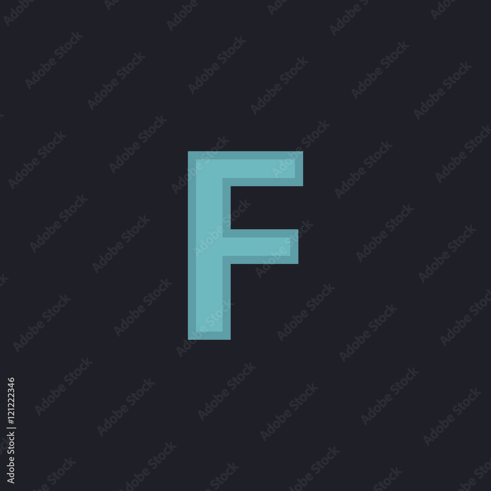 Letter F computer symbol Letter F computer symbol