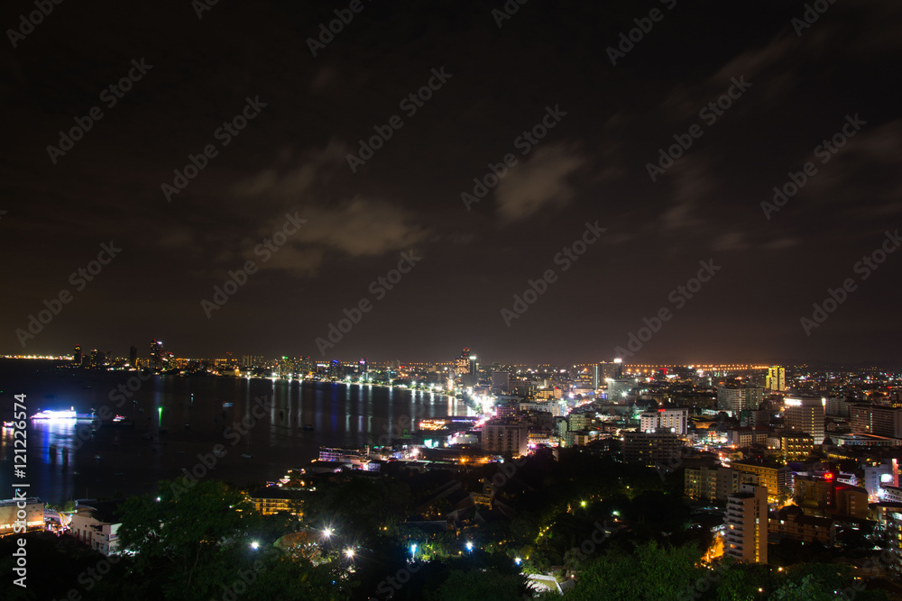 Night Light at Pattaya City