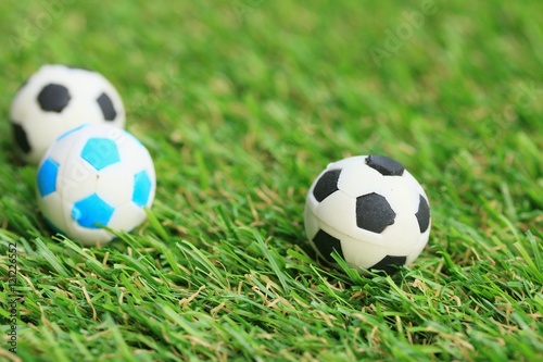 Soccer ball on field