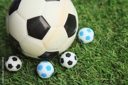 Soccer ball on field