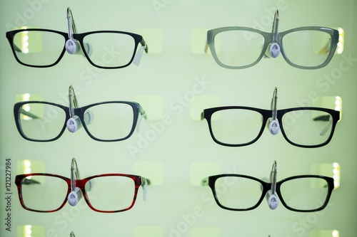 Various spectacles on display