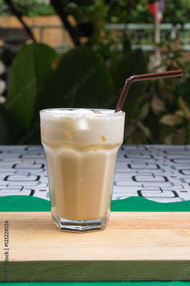Thai ice coffee